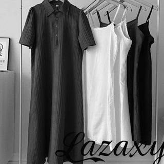 Váy Hai dây lụa có tăng đơ lót Lazaxy