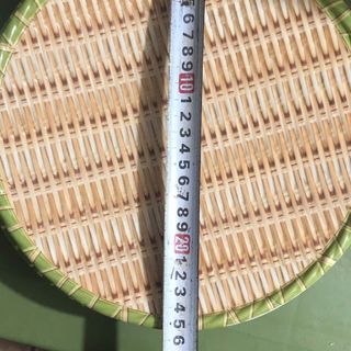 Đĩa Mẹt phíp giả mây tre đan 12IN