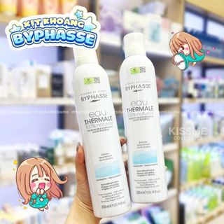 Xịt Khoáng Byphasse Cấp Nước Tức Thì Eau Thermale 100%Naturelle 300ml