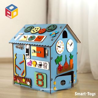 Đồ chơi Montessori Ngôi nhà bận rộn