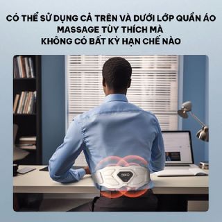 Máy Massage Lưng SKG W9 PRO (Bản Quốc tế có App)