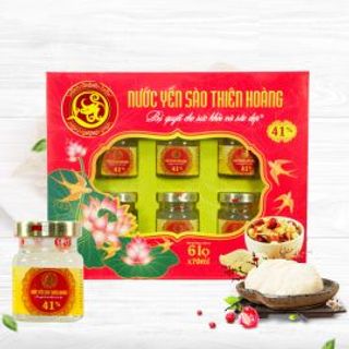 Yến sào Thiên Hoàng 41% (6 lọ/hộp)
