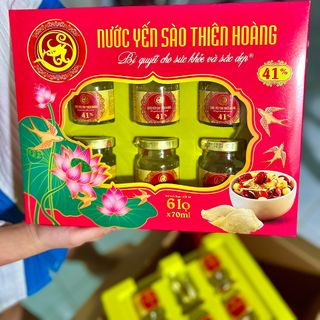 Yến sào Thiên Hoàng 41% (6 lọ/hộp)