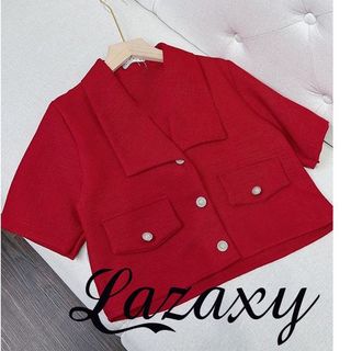 Áo Blazer Nữ Áo Blazer Hai Hàng Nút Tay Ngắn Nhẹ Thời Trang Phong Cách Hàn Quốc Áo Khoác Nữ Áo Kiểu Vest Lazaxy