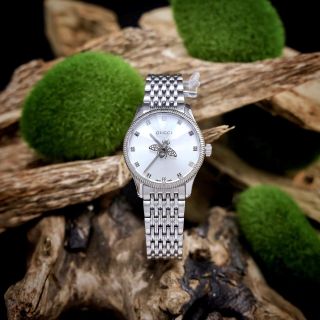 GUCIC PEARL G-Timeless Bee Motif YA1265020 - QUARZT