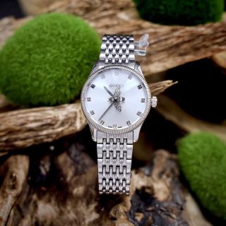 GUCIC PEARL G-Timeless Bee Motif YA1265020 - QUARZT