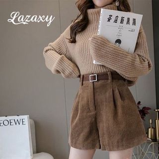 Quần Short Nữ Nhung Tăm Lazaxy  Ấm Đẹp phù hợp đi chơi, dáng chuẩn đẹp, quần đùi Nữ nhung tăm