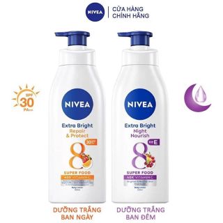 Sữa dưỡng thể Nivea Extra White Spf 30