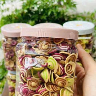 BÁNH TAI HEO CỐT DỪA 3 VỊ ĐỘC ĐÁO, GỞI TRỌN YÊU THƯƠNG 500G - WINNIE HOUSE