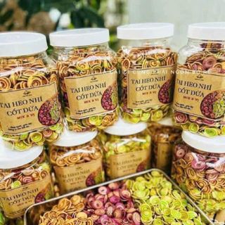 BÁNH TAI HEO CỐT DỪA 3 VỊ ĐỘC ĐÁO, GỞI TRỌN YÊU THƯƠNG 500G - WINNIE HOUSE