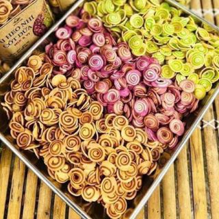 BÁNH TAI HEO CỐT DỪA 3 VỊ ĐỘC ĐÁO, GỞI TRỌN YÊU THƯƠNG 500G - WINNIE HOUSE