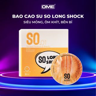 Bao cao su siêu mỏng so hộp 3 cái