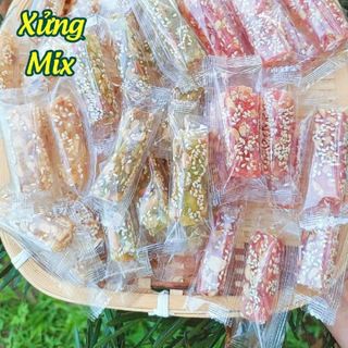 KẸO MÈ XỬNG MIX VỊ: HƯƠNG VỊ MIỀN TÂY THU BÉ TRONG TỪNG VIÊN KẸO 500G - WINNIE HOUSE