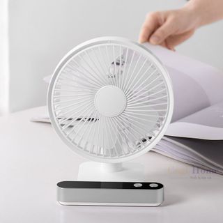 Sỉ Quạt Để Bàn Tích Điện To Xoay Được Pin Trâu 5000mAh 10000mAh Có Màn Hình LED Để Bàn Văn Phòng F702