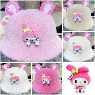 Mũ bucket lông cho bé 2-6 tuổi