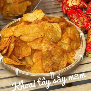 KHOAI TÂY SẤY MẮM "THẦN THÁNH", ĂN LÀ MÊ 250G - WINNIE HOUSE