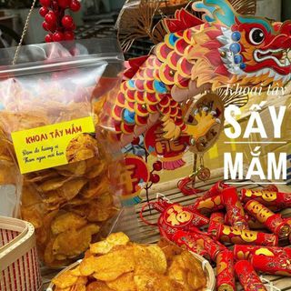 KHOAI TÂY SẤY MẮM "THẦN THÁNH", ĂN LÀ MÊ 250G - WINNIE HOUSE