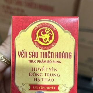 Nước Yến Thiên Hoàng Huyết Yến Đông Trùng Hạ Thảo 15%