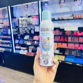 Xịt Khoáng Evoluderm Pháp 150ml - cấp nước cho da, ,làm dịu da