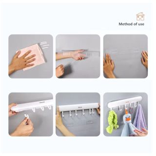 Móc treo đồ,quần áo,treo đồ phòng tắm cao cấp A2111 chịu trọng lượng tốt