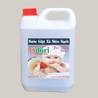 Nước Giặt Xả Thơm Baby Organic Odori Bình 5,5 Lít