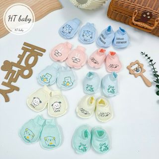 Set bao tay, bao chân thun lạnhin hình sẵn - hàng siêu xinh