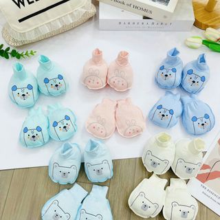 Set bao tay, bao chân thun lạnhin hình sẵn - hàng siêu xinh