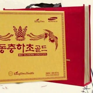Nước đông trùng hạ thảo Hàn Quốc Kang Hwa Bio-Silkworm Cordyceps cao cấp (hộp 60 gói)