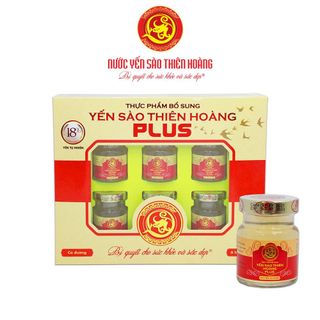 YẾN SÀO THIÊN HOÀNG 18% PLUS (6 LỌ/HỘP)