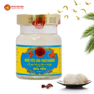 YẾN SÀO THIÊN HOÀNG 15% KHÔNG ĐƯỜNG (6 LỌ/HỘP)
