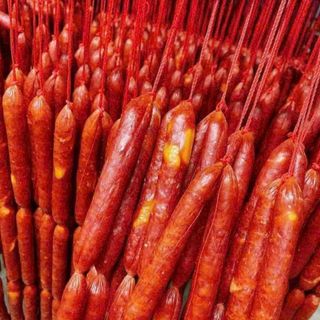 Lạp Xưởng Tôm Trứng Muối Bịch 1kg