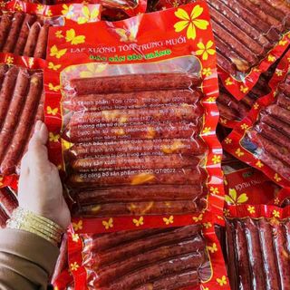 Lạp Xưởng Tôm Trứng Muối Bịch 1kg