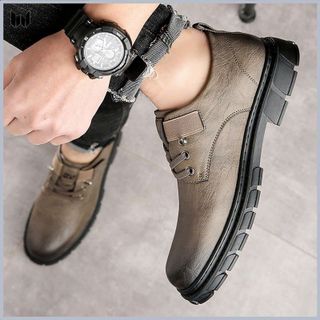 Giày Da Nam Công Sở Thường Ngày Thoáng Khí,Giày Đế Mềm - GN11