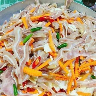 Lỗ Tai Heo Ngâm Chua Cay Ngọt