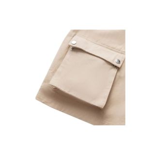 Quần Short Kaki túi hộp nút
