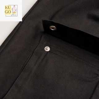 Quần Short Kaki túi hộp nút