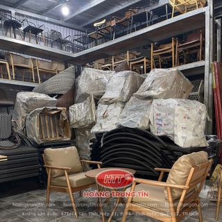 Sofa gổ nệm cafe giá rẻ sofa chân tiện