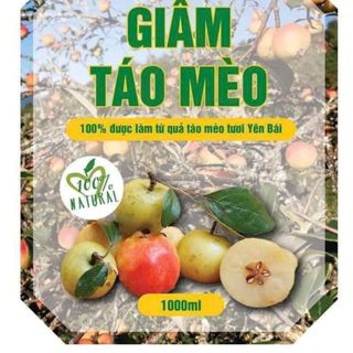 Giấm Táo Mèo Chai 1 Lít