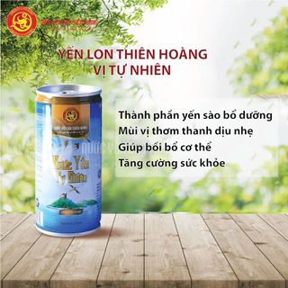 LỐC 6 LON NƯỚC YẾN THIÊN HOÀNG (190ml/lon)