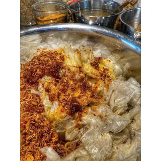 BÁNH TRÁNG DẺO - MUỐI TÔM SATE TÔM KHÔ: "CUỐN" LÀ "G.HIỀN" 300GR - WINNIE HOUSE