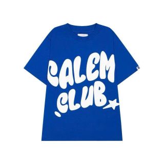 Áo thun chất tici 65/35 in chữ nổi CALEM CLUB