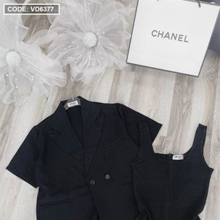 Set Jum Len Đen Kèm Vest