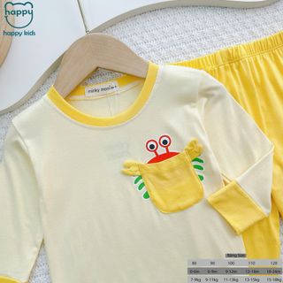 Bộ dài thun lạnh phối bảng màu Hàn Quốc - túi tại thú