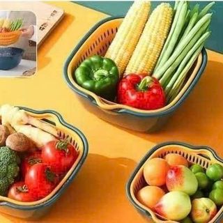 BỘ THAU RỔ NHỰA 6 MÓN