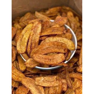 CHUỐI SẤY MÈ GỪNG GIÒN NGỌT NGON KHÓ CƯỠNG 500G - WINNIE HOUSE