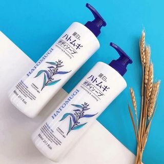 Sữa tắm dưỡng ẩm trắng da Hatomugi 800ml
