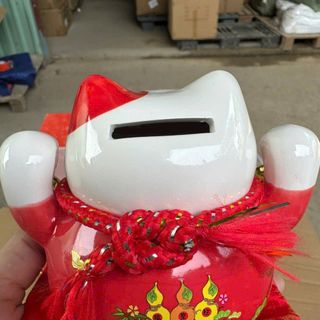 Mèo thần tài sứ cao cấp
