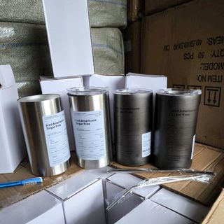 Ly giữ nhiệt xám bạc 600ml