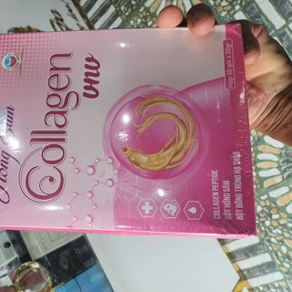 Thực phẩm bổ sung Hồng Sâm collagen hộp 30 gói × 20gr hàng chính hãng