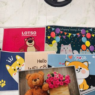 Thảm lau chân hình thú - Thảm lau Giá Sỉ